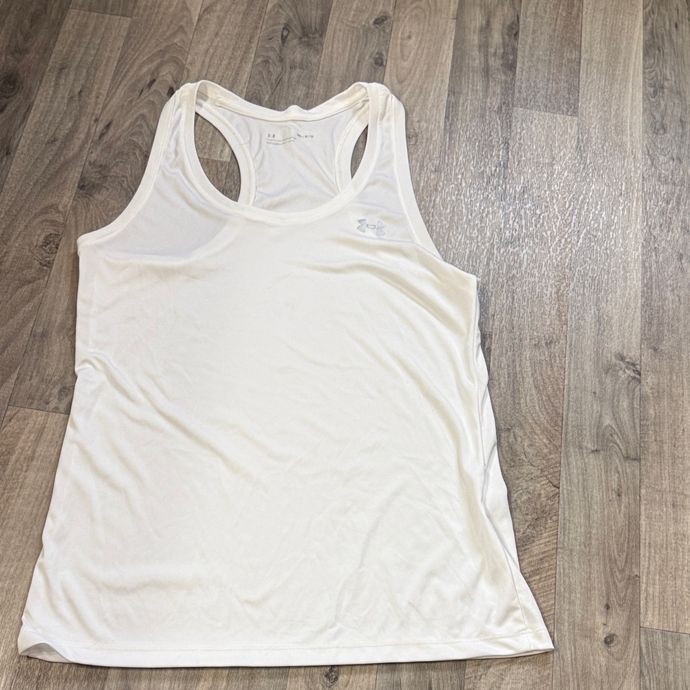 Under Armour Women's Classic White Tank Top